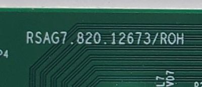 KIT DE TARJETAS PARA TV HISENSE·ROKU TV 4K·UHD·HDR / MAIN 316836 / RSAG7.820.11722/ROH / 316835 / T-CON 324295 / RSAG7.820.12673/ROH / 331567 / FUENTE 331382 / RSAG7.820.12362/ROH / PANEL HD650Y1U41-T0LBBY / DISPLAY JR645R3HA3L / MODELO 65R6E4 65A53FUR - Imagen 2